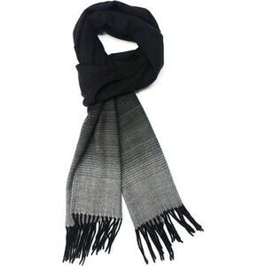 Cashmere Feel Scarf Soft Winter Ombre Nova Buffalo Tartan  Women